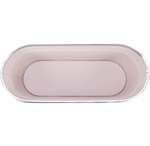 Pflanztopf Metall 27,5 x 11,3 x 9 cm rosa