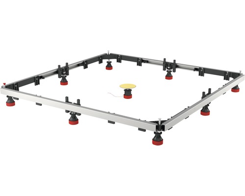 Einbaurahmen SCHULTE ExpressPlus für Duschbecken 750-1500/750 -1800 mm EP5645 Duschwannenfußgestell für Duschbecken