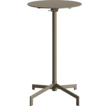 Runder Stehtisch mit Metallfuß