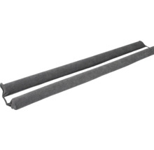 Zugluftstopper Cord Zwilling grau anthrazit schwarz 80x14 cm Zufällige Farbauswahl
