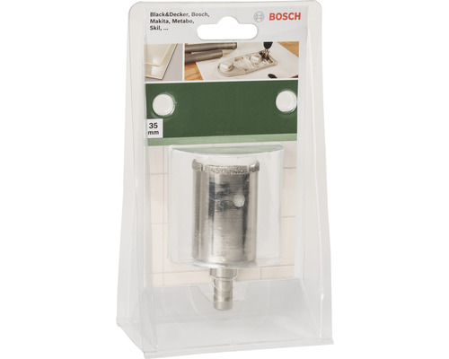 Bosch Fliesenlochsaege mit 35 mm Durchmesser in Verpackung