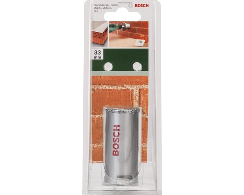 Bosch Lochsäge mit 33 Millimeter Durchmesser in Verpackung