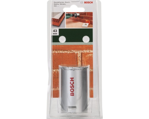 Bosch Fliesenlochsaege, Durchmesser 43 Millimeter, in Verpackung