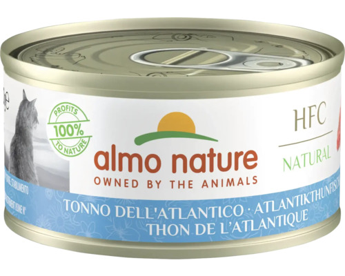 Katzenfutter nass almo nature HFC natural Atlantikthunfisch 70 g