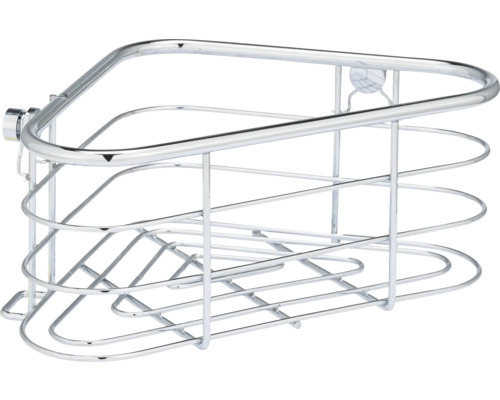 Eckregal für Dusche aus Metall