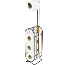 Toilettenpapierhalter mit Toilettenpapierrollen