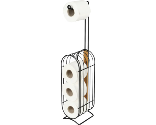 Toilettenpapierhalter mit Toilettenpapierrollen