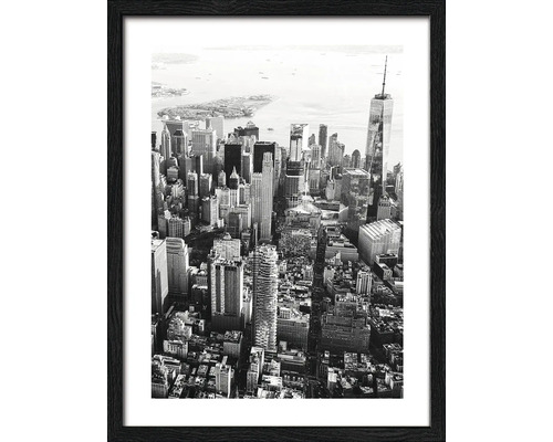 Gerahmtes Bild View Of Manhattan II 33x43 cm