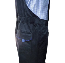 Latzhose schwarz/blau Gr. XXL