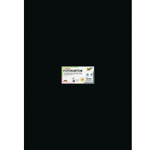 Schwarzer Fotokarton, 50 x 70 cm, Packung mit 10 Stück