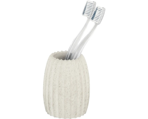 Zwei Zahnbürsten in einem Zahnbürstenhalter