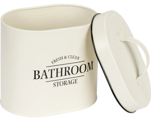 Behälter für Badaufbewahrung mit Deckel