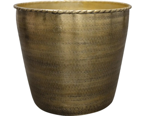 Blumentopf Liora Metall Ø 36 cm 36 x 36 x 32 cm gold