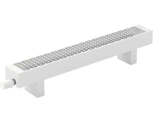 Licon Heat Standkonvektor KORALINE Basic LKB H 330 x L 1600 x T 130 mm weiß Konvektorheizkörper mit Thermostat