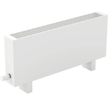 Heizkörper mit glatter Oberfläche und Thermostat