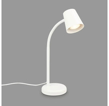 LED Tischleuchte 1-flammig H 38,5 cm Skiva weiß mit Kabelschalter