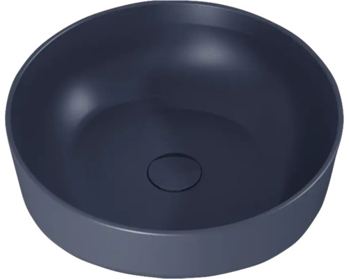 Jungborn Aufsatzwaschbecken 415 x 415 mm navy blau matt