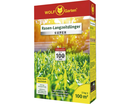 Wolf Garten Rasen Langzeitdünger Packung