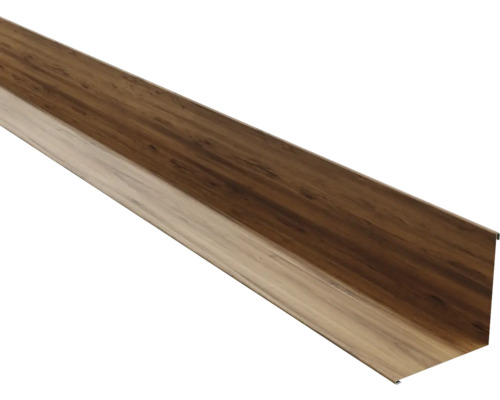 PRECIT Innenecke 90° für Wand Eiche 2000 mm x 115 mm x 115 mm x 0,5 mm Sockelleiste aus Holz