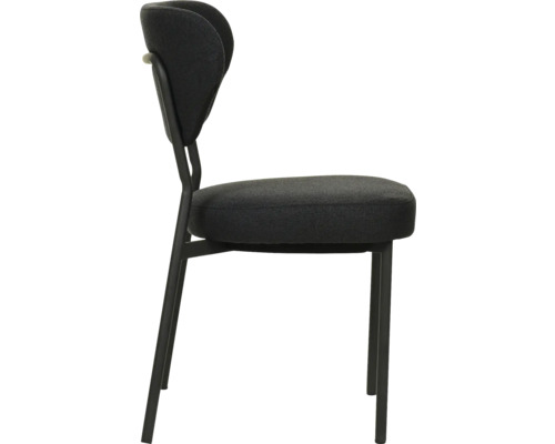 Stuhl mit gepolsterter Sitzfläche und Rückenlehne