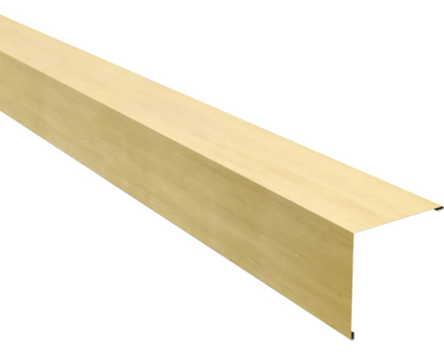 PRECIT Aussenecke 90° für Wand Ahorn 1000 mm x 115 mm x 115 mm x 0,5 mm H-Profil aus Holz