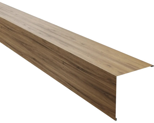 PRECIT Aussenecke 90° für Wand Eiche 1000 mm x 140 mm x 140 mm x 0,5 mm Treppenkantenprofil aus Holz