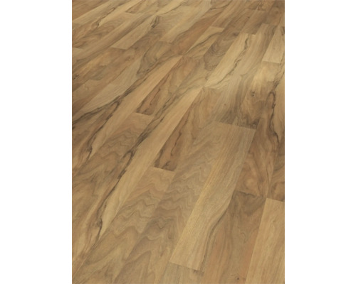 Nahaufnahme von Laminatboden mit Holzoptik