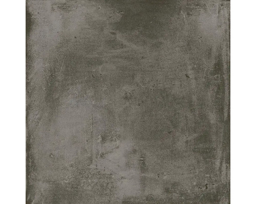 Graue Bodenfliese mit Zementoptik