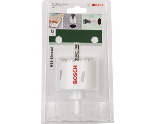 Bosch Bimetall Lochsäge mit 60 mm Durchmesser in Verpackung