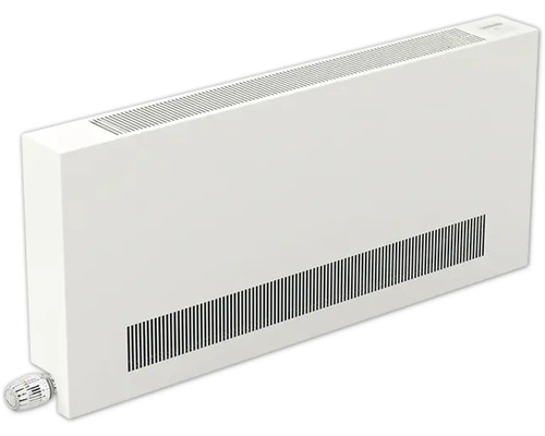 Licon Heat Wandkonvektor KORAWALL Energy WVE mit Ventilator fester Stromanschluss H 450 x L 600 x T 110 mm weiß links