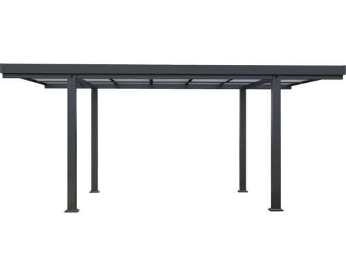 Freistehender Unterstand aus Metall für den Außenbereich