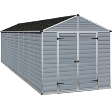 Geräumiger Geräteschuppen mit Doppeltür zur Aufbewahrung von Gartengeräten