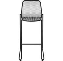 Barhocker Mase 52 x 52 x 105 cm Metall schwarz