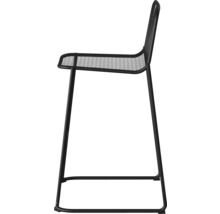 Barhocker Mase 52 x 52 x 105 cm Metall schwarz