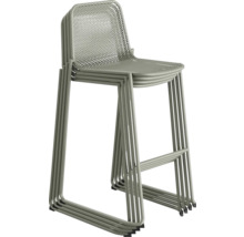 Barhocker Mase 52 x 52 x 105 cm Metall grün