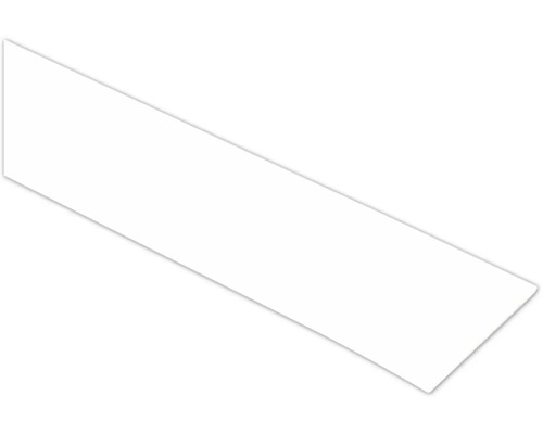 Dekorkante Uni weiß 650x45 mm (2 Stück) Rechteckige Form