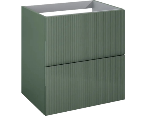 Jungborn Waschtischunterschrank NONUS BxHxT 600 x 635 x 453 mm Frontfarbe forrest grün matt