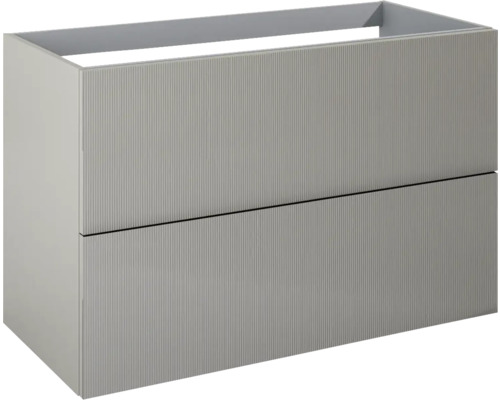 Jungborn Waschtischunterschrank NONUS BxHxT 1000 x 635 x 453 mm Frontfarbe fume matt