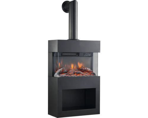 Elektrokamin KAMINIO Henri 48x117,2 cm 2000 Watt schwarz