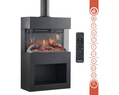 Elektrokamin mit Kaminio Fernbedienung
