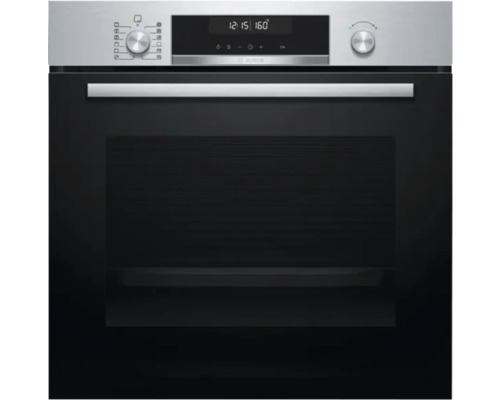 Bosch Backofen HBG578BS3 Nutzvolumen 71 l Maße BxHxT 59,4 cm x 59,5 cm x 54,8 mm Bosch Einbauherd mit Bedienfeld und Display