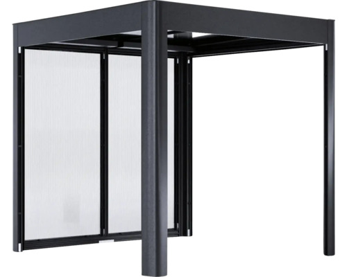 Pavillon mit Seitenwänden