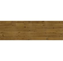 Holzboden aus Kiefer mit Astlöchern