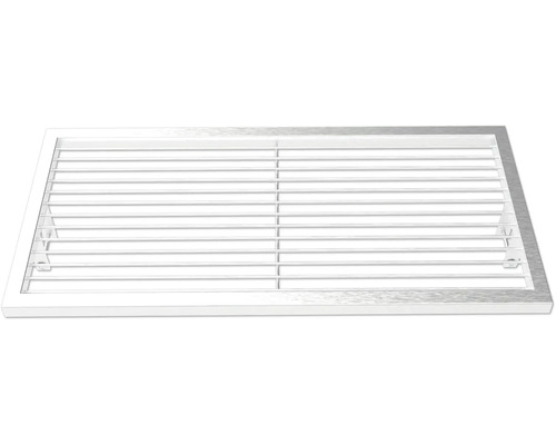 Rechteckiger Abluftgittereinsatz aus Metall