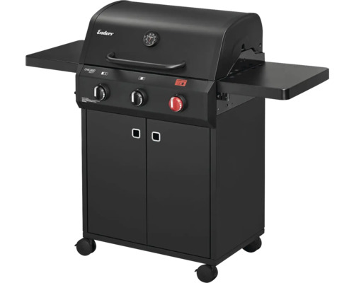 Gasgrill Enders CHICAGO NEXT 3R Turbo mit 800 °C Hochleistungshitzezone, SWITCH GRID™ und klappbare Seitenablagen