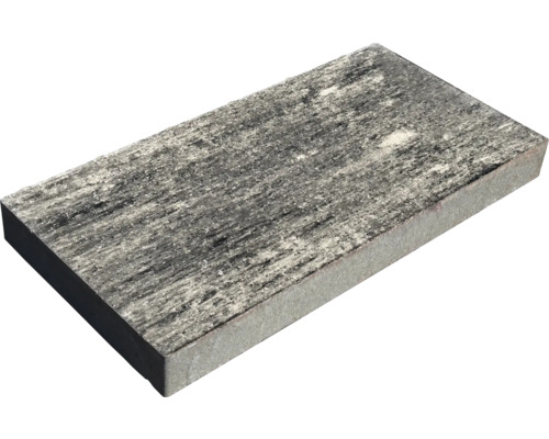 Beton Terrassenplatte Cordena Trend weiß-anthrazit-melange 60 x 30 x 5 cm