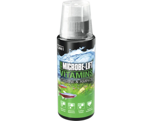 Microbe Lift Vitamins für Süßwasseraquarien, Inhalt circa 2300 Liter