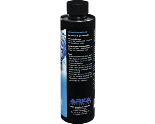 Flasche ARKA Biotechnologie Aqua-Pure für Aquarien