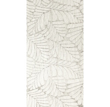 Nahaufnahme eines Teppichs mit Blattmuster