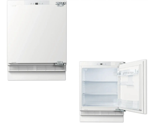 Kühlschrank PKM BxHxT 59,5 x 81,8 x 54,5 cm Kühlteil 138 l KS133UBE Einbaukühlschrank mit geschlossener und geöffneter Tür